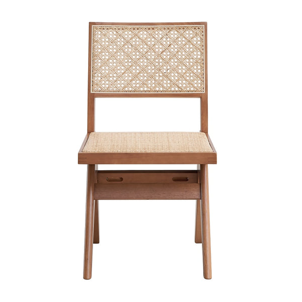 ACME Velentina Rattan & Natural Side Chair (Set-2) Model DN02372
