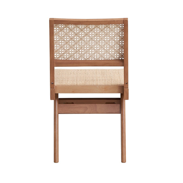 ACME Velentina Rattan & Natural Side Chair (Set-2) Model DN02372