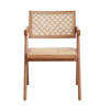 ACME Velentina Rattan & Natural Arm Chair (Set-2) Model DN02373