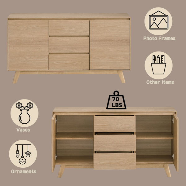 ACME Kasem Oak Server Model DN02618