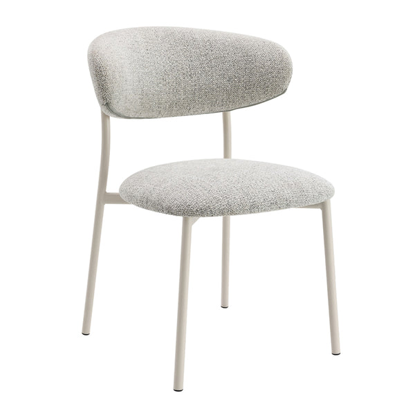 ACME Kalam Light Gray Boucle Side Chair (Set-2) Model DN02706