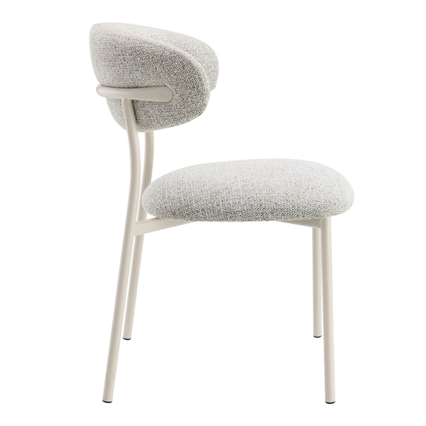 ACME Kalam Light Gray Boucle Side Chair (Set-2) Model DN02706