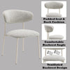 ACME Kalam Light Gray Boucle Side Chair (Set-2) Model DN02706