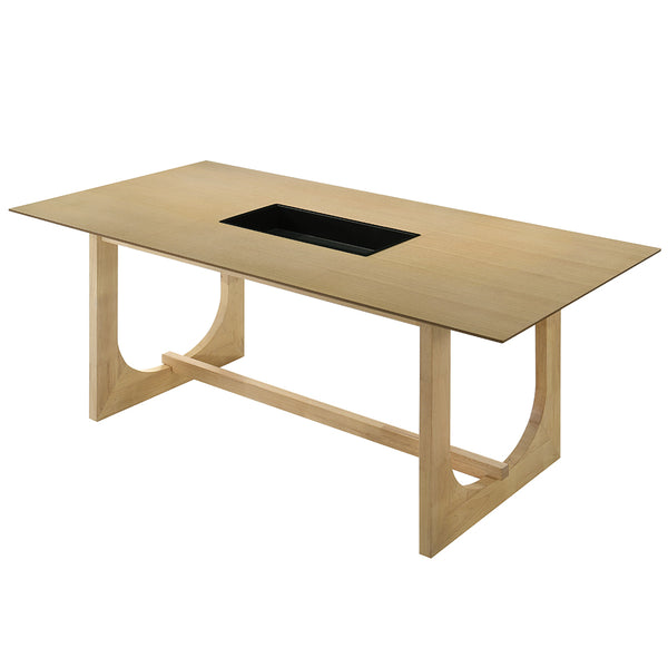 ACME Blayde Natural Dining Table Model DN02865