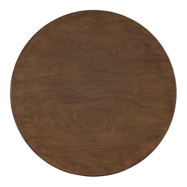 ACME Keiki Walnut Round Dining Table Model DN02915