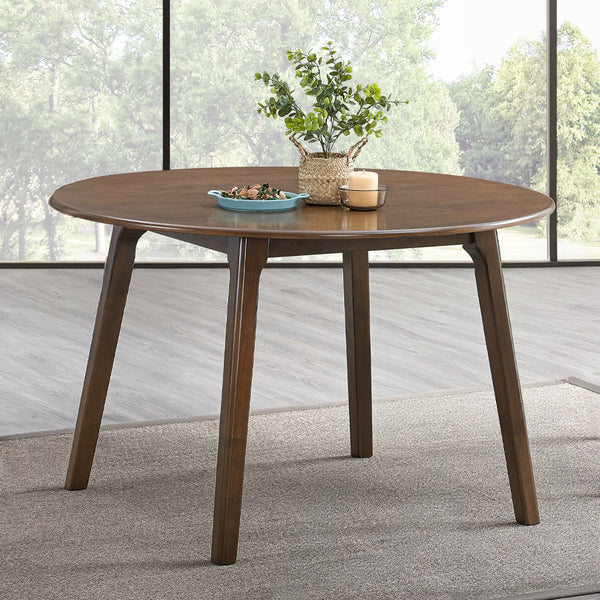 ACME Keiki Walnut Round Dining Table Model DN02915