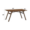 ACME Kaela Walnut Dining Table Model DN02925