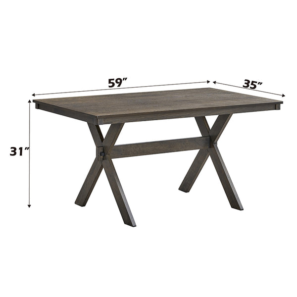 ACME Marit Gray Dining Table Model DN02935