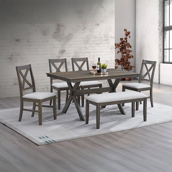 ACME Marit Gray Dining Table Model DN02935