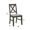 ACME Marit Gray Side Chair (Set-2) Model DN02936