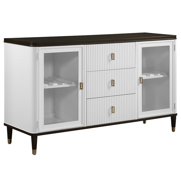 ACME Carena White & Walnut Server Model DN02958