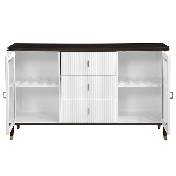 ACME Carena White & Walnut Server Model DN02958
