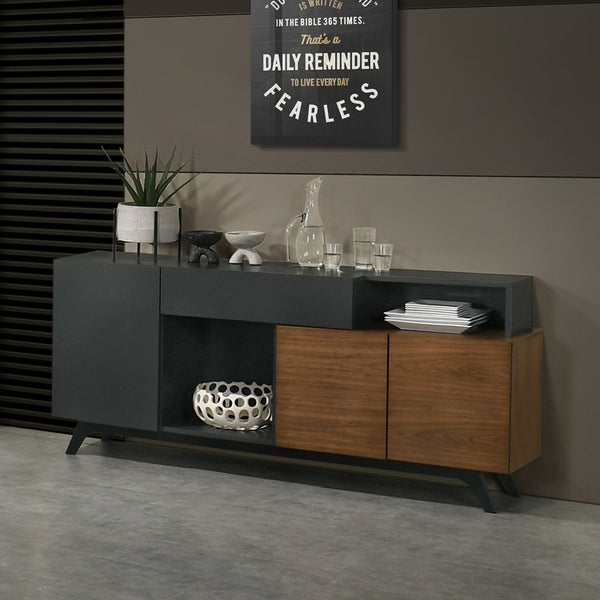 ACME Destin Walnut Server Model DN03078