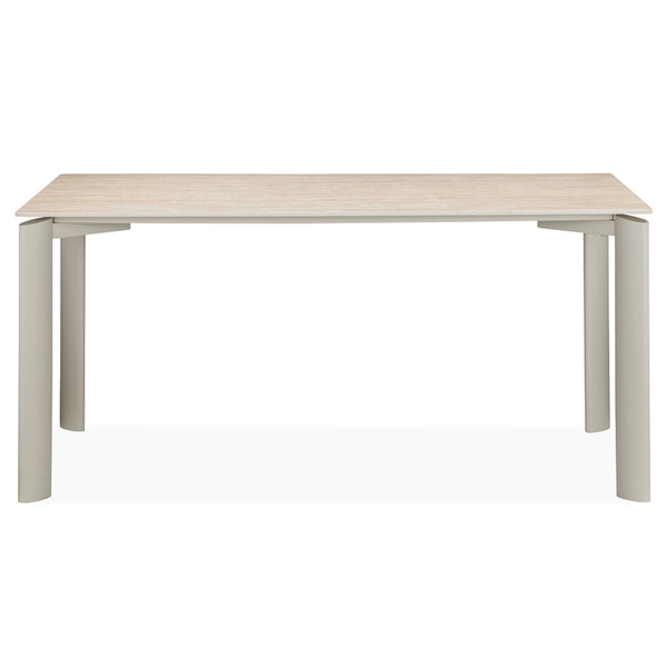 ACME Ingram Ceramic Top & Light Gray Dining Table Model DN03105