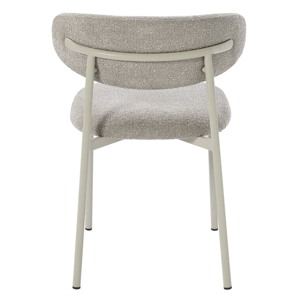 ACME Ingram Light Gray Boucle Side Chair (Set-2) Model DN03106