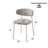 ACME Ingram Light Gray Boucle Side Chair (Set-2) Model DN03106