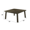 ACME Mallin Walnut Dining Table Model DN03655