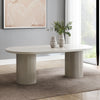 ACME Laela Bone White Dining Table Model DN03695
