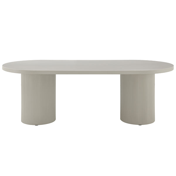 ACME Laela Bone White Dining Table Model DN03695