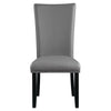 ACME Caralin Gray Synthetic Leather & Black Side Chair (Set-2) Model DN03706