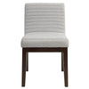 ACME Edwyn Gray Linen & Espresso Side Chair (Set-2) Model DN03931