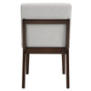 ACME Edwyn Gray Linen & Espresso Side Chair (Set-2) Model DN03931