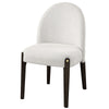 ACME Clayten Beige Chenille & & Espresso Side Chair (Set2) Model DN03942