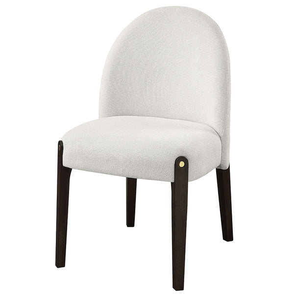 ACME Clayten Beige Chenille & & Espresso Side Chair (Set2) Model DN03942