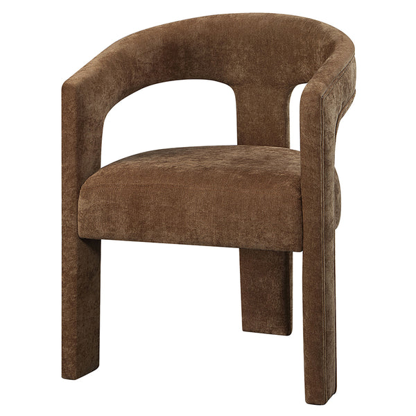 ACME Leonardo Brown Linen Arm Chair (Set-2) Model DN04016
