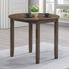 ACME Damica Walnut Round Dining Table Model DN04030