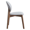 ACME Hadasa Light Gray Linen & Walnut Side Chair (Set-2) Model DN04166