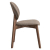 ACME Hadasa Light Brown Linen & Walnut Side Chair (Set-2) Model DN04167