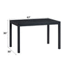 ACME Briar Black Dining Table Model DN04175