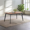 ACME Rebi Walnut & Black Dining Table Model DN04180