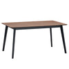 ACME Rebi Walnut & Black Dining Table Model DN04180
