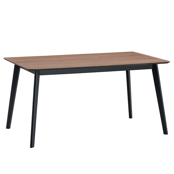 ACME Rebi Walnut & Black Dining Table Model DN04180