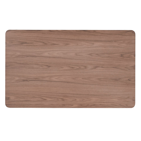 ACME Rebi Walnut & Black Dining Table Model DN04180