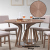 ACME Seda Walnut Round Dining Table Model DN04190