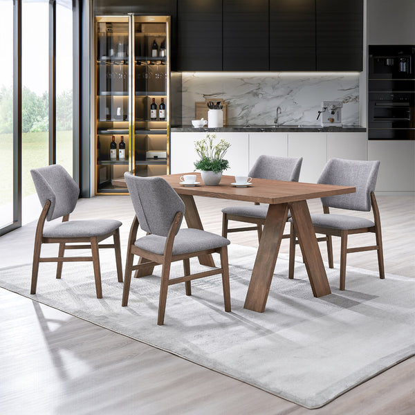 ACME Sarha Walnut Dining Table Model DN04195