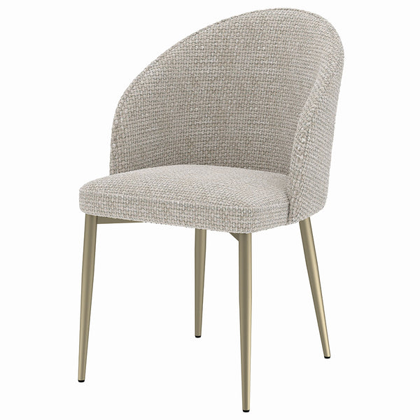 ACME Cora Champange Fabric Side Chair (Set-2) Model DN04296
