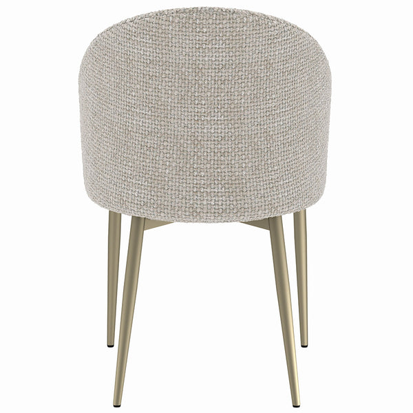 ACME Cora Champange Fabric Side Chair (Set-2) Model DN04296