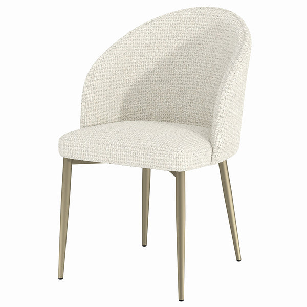 ACME Cora White Fabric Side Chair (Set-2) Model DN04297