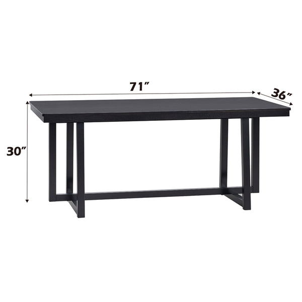 ACME Kini Black Dining Table Model DN04345