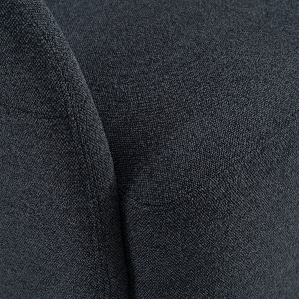 Modrest Dowsett Modern Charcoal Fabric Swivel Accent Chair Model VGRH-RHT-638-BLK