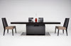 Noble Modern Ebony Lacquer Dining Table Model VGHB131T-EBONY