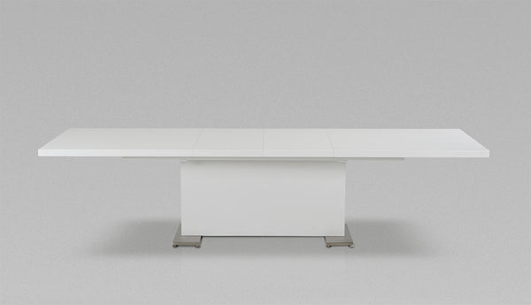 Modrest Bono "T" Modern White Extendable Dining TableModel VGGU-BONO2