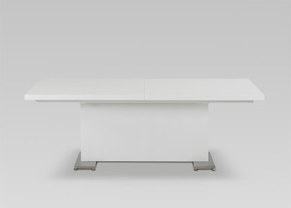 Modrest Bono "T" Modern White Extendable Dining TableModel VGGU-BONO2