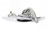 Sz0228 Modern Silver Napping Lady Sculpture Model VGTHSZ0228-SLV