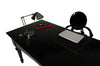 A&X Ambassador Transitional Black Crocodile Lacquer Office Desk Model VGUNAA701-180