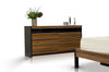 Rondo Mid Century Platform Bed With Nightstands Storage And Lights Model VGWCRONDO